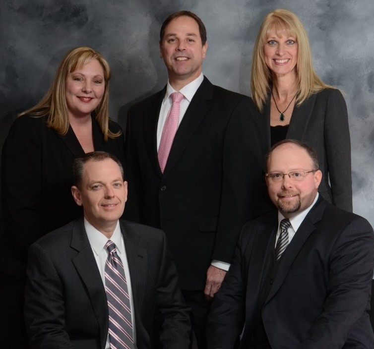 Pictured from top left: Linda Nay, Director of Firm Administration; Richard Crabtree, CPA, PFS, Partner; Lisa Shuneson, CPA, PFS, Partner; Patrick McClary, CPA, Partner; Bruce Berry, CPA, Partner
