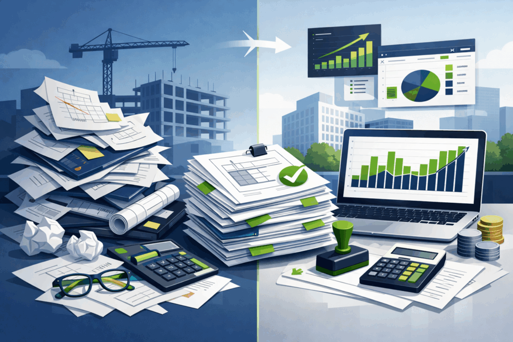 Change orders require careful accounting