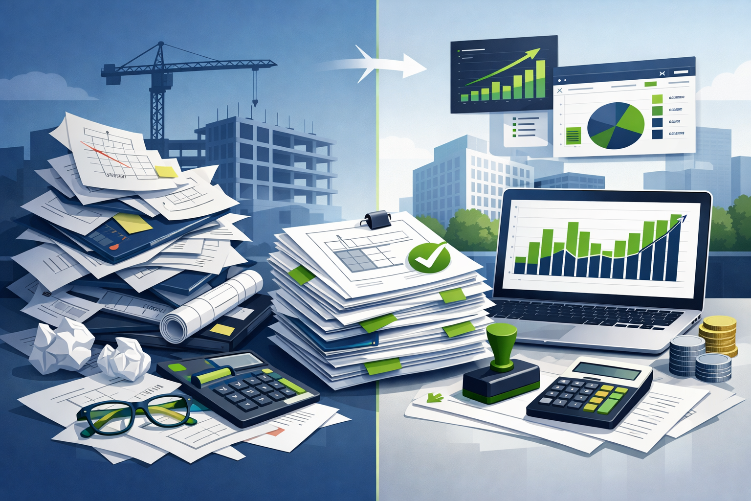 Change orders require careful accounting